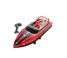 HONGXUNJIE HJ821 2.4G High Speed RC Boat Red 15km/h