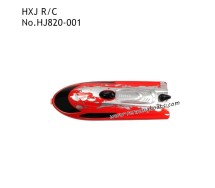 HXJ HJ820 VANDER RC Boat Parts Top Cover HJ820-001