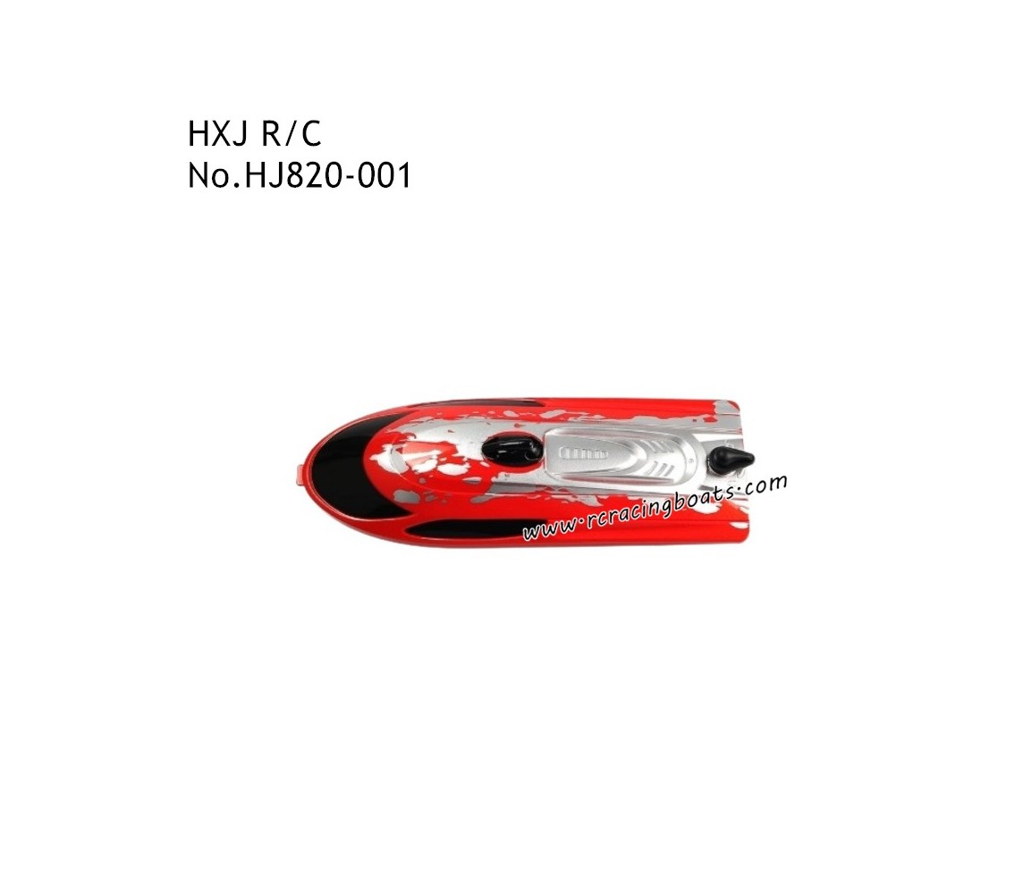 HXJ HJ820 VANDER RC Boat Parts Top Cover HJ820-001