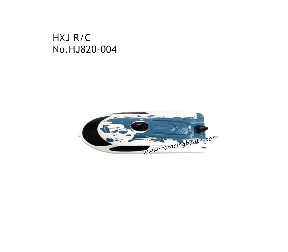 HXJ HJ820 VANDER RC Boat Parts Top Cover HJ820-004
