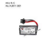 HXJ HJ820 VANDER RC Boat Parts 7.4V 700mAh Battery HJ811-001