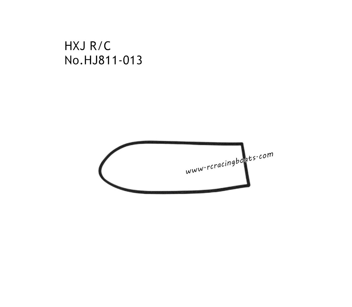 HXJ HJ820 VANDER RC Boat Parts Top Cover Waterproof Seal HJ811-013