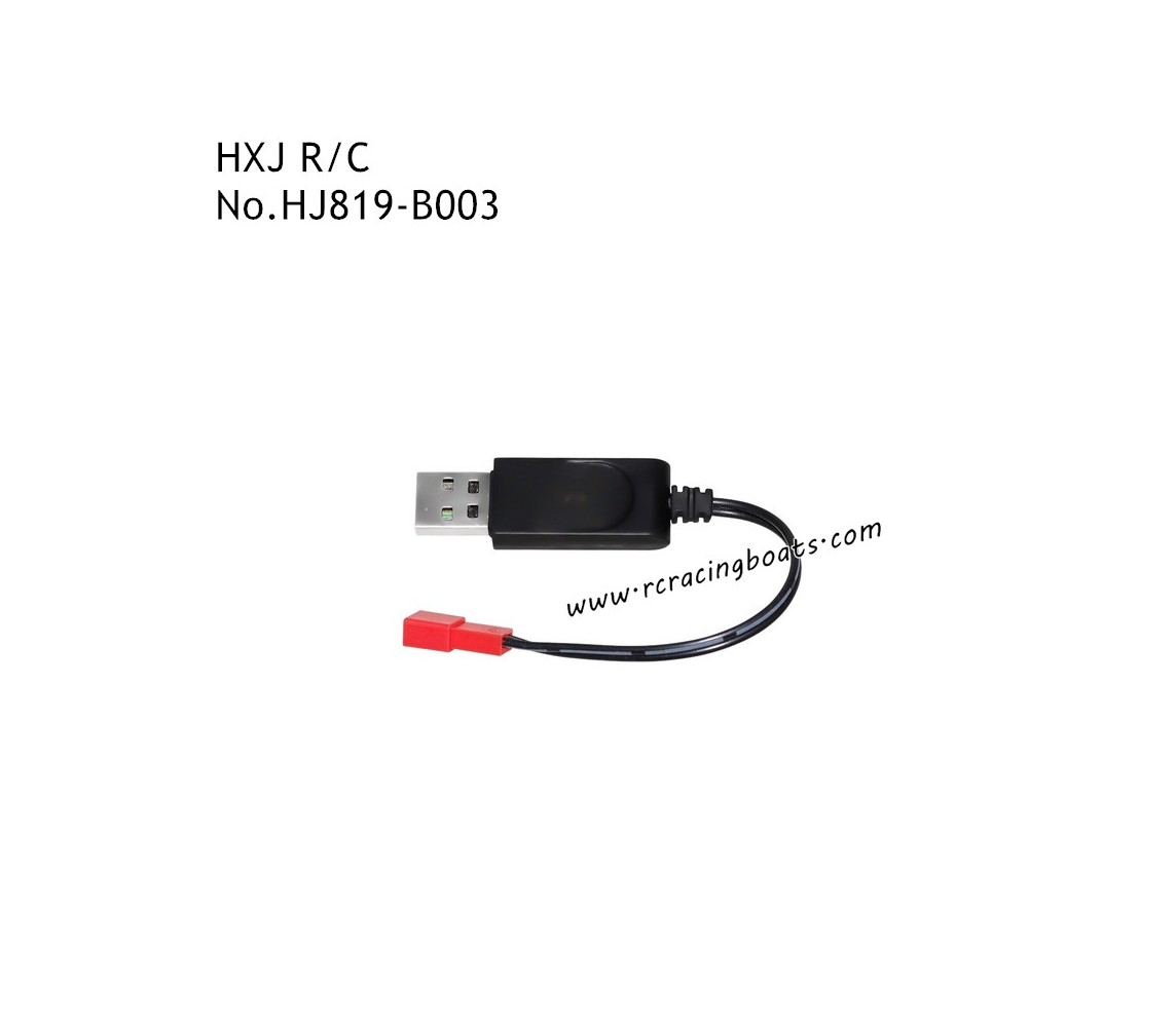 HONGXUNJIE HJ821 RC Boat Parts USB Charger HJ819-B003