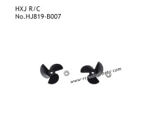 HONGXUNJIE HJ821 RC Boat Parts Left and Right Propeller Assemblies HJ819-B007