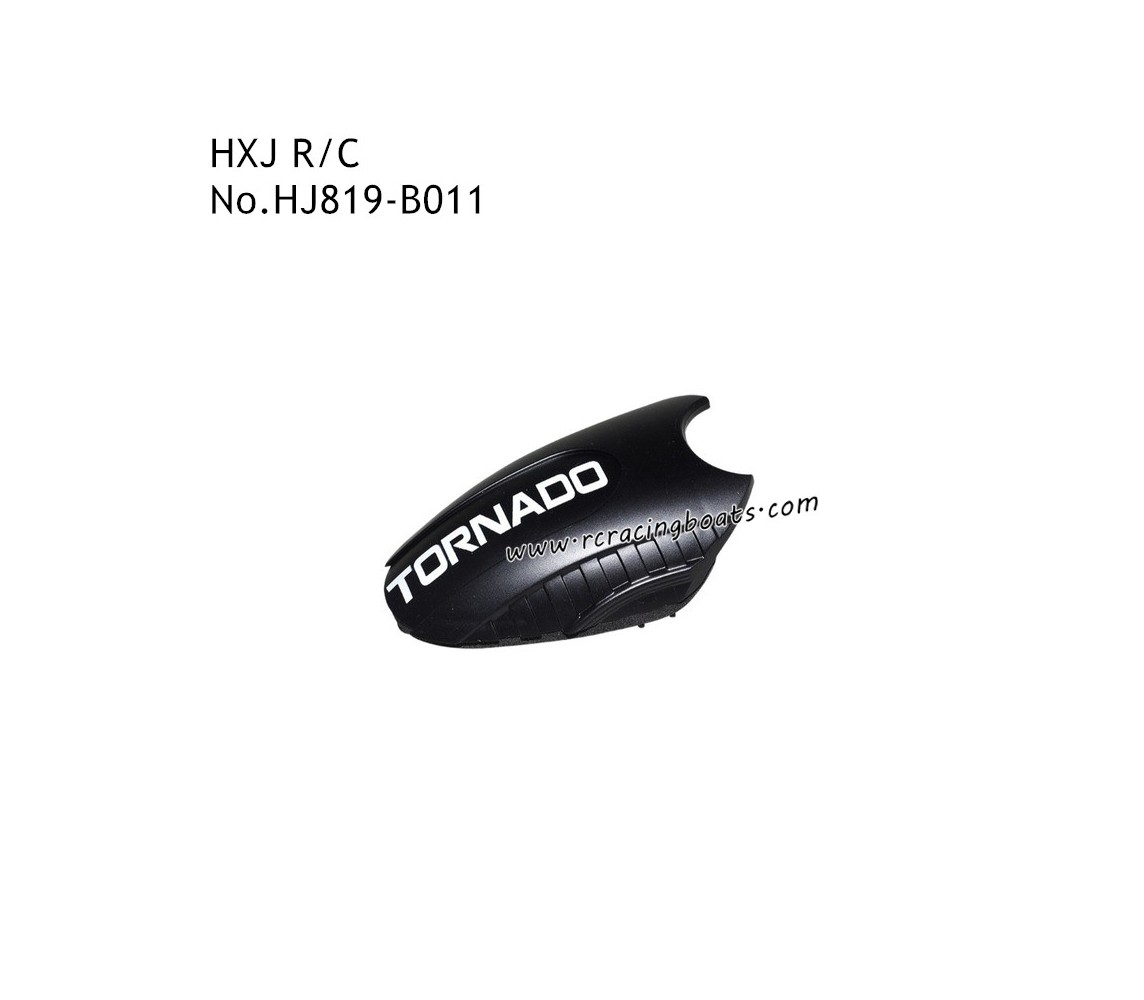 HONGXUNJIE HJ821 RC Boat Parts Battery Cover HJ819-B011 Orange