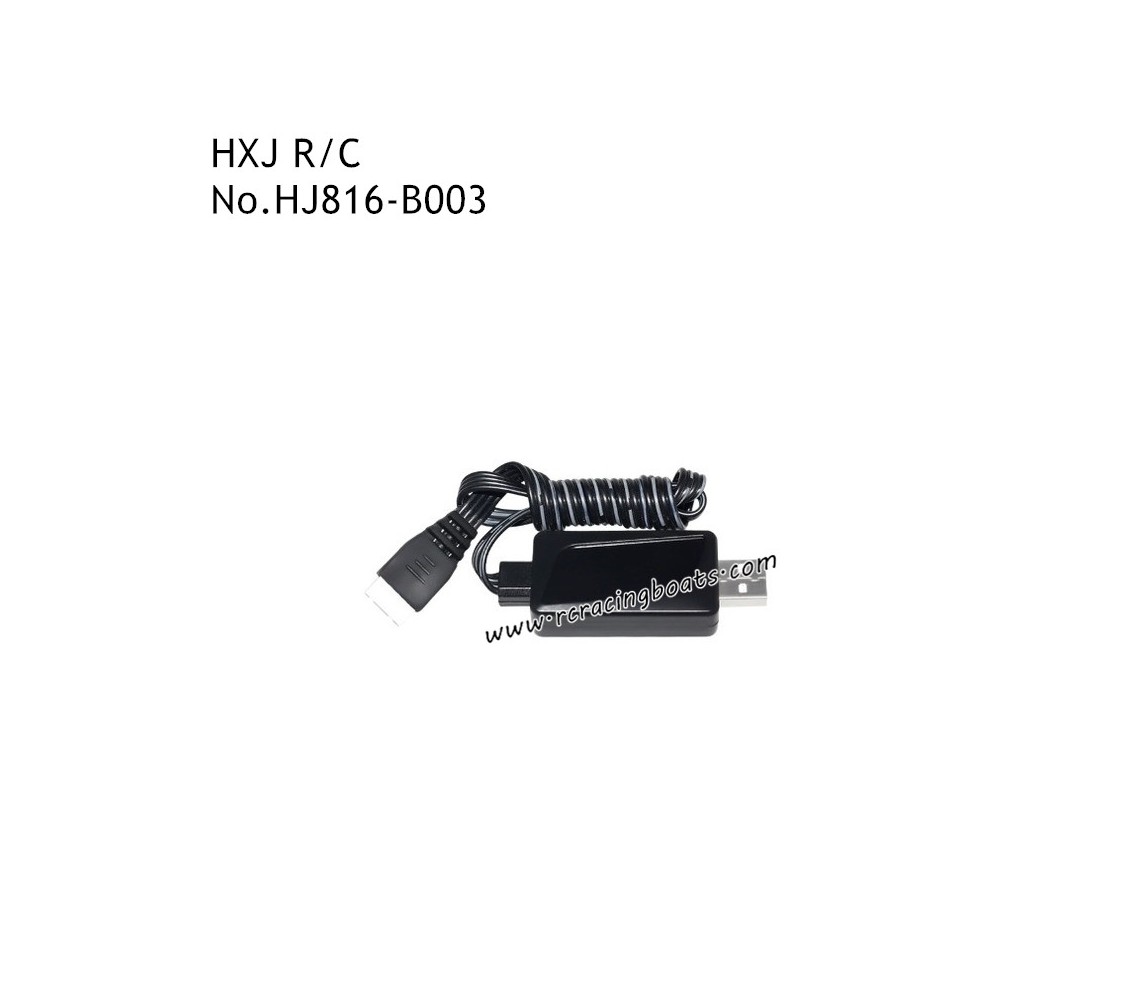 HXJ HJ816 High Speed Boat Parts 11.1V USB Charger HJ816-B003