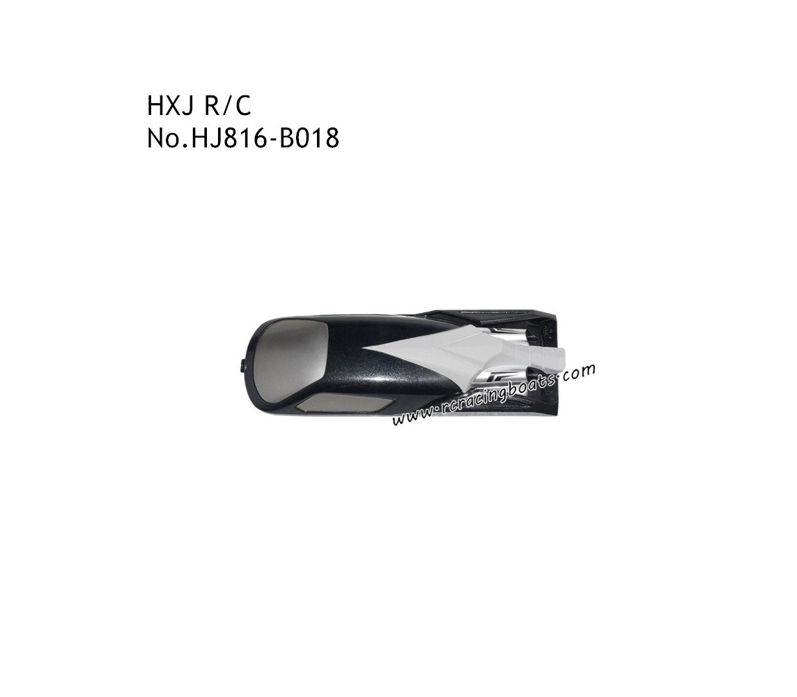 HXJ HJ816 SpeedBoat Parts Top Cover Gray HJ816-B017
