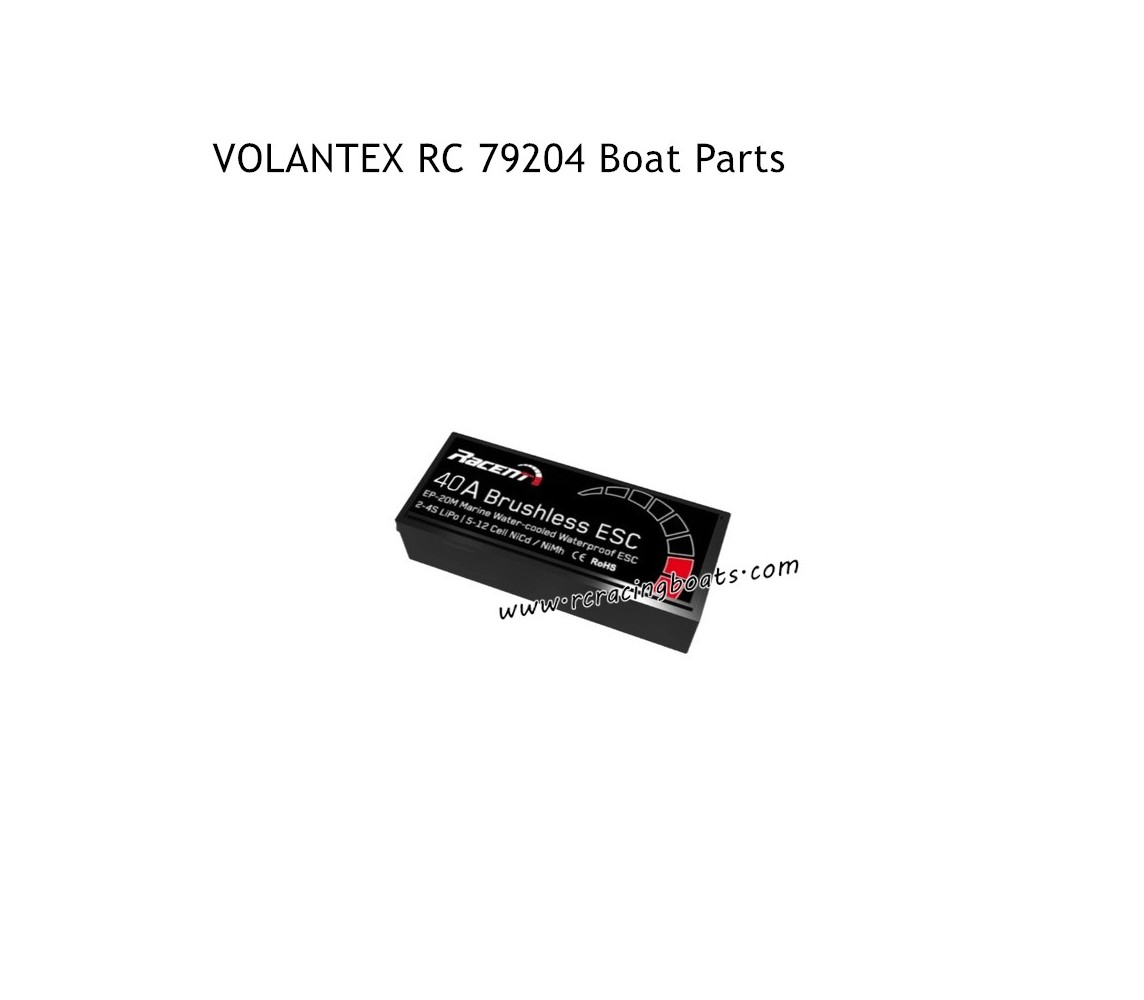 VOLANTEX RC 79204 RC Boat Parts 40A Brushless ESC ESR411-KY