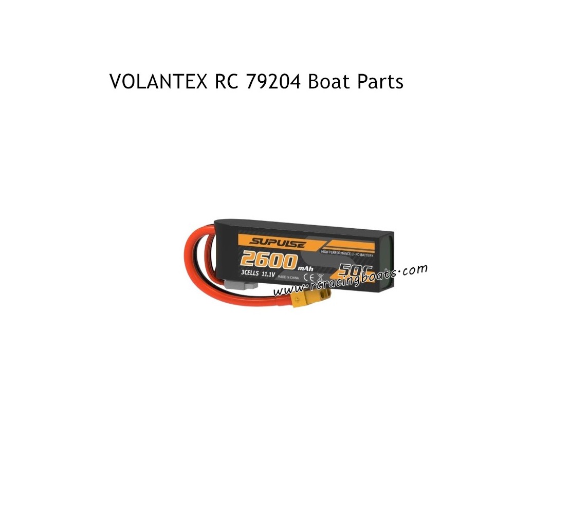 VOLANTEX RC 79204 Parts 11.1V 2600mAh Battery