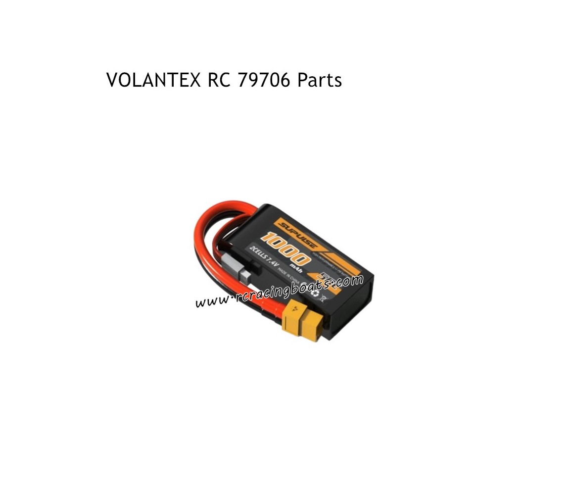 VOLANTEX RC 79706 RC Boat Parts 11.1V 1000mAh Battery