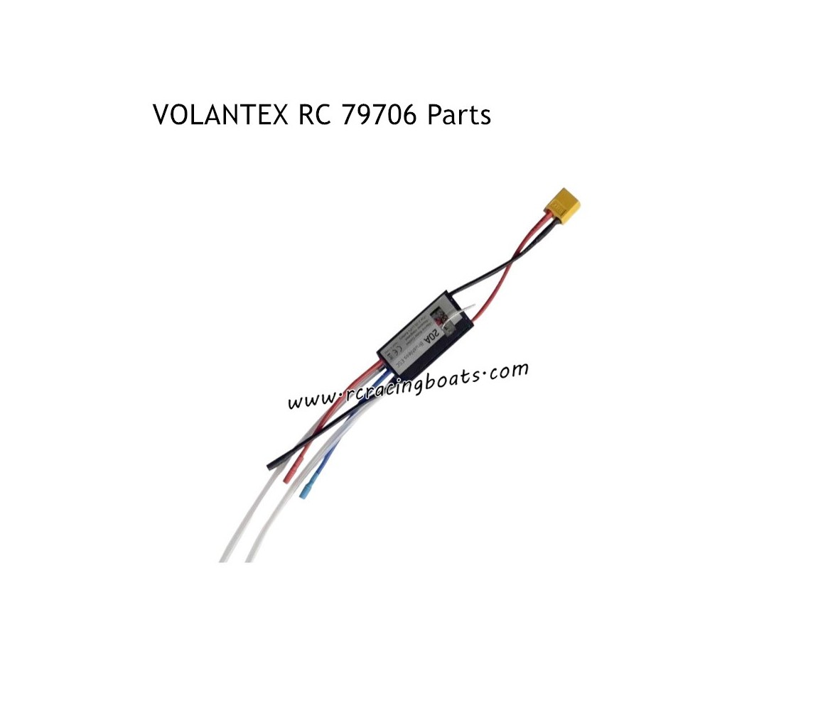VOLANTEX RC 79706 RC Boat Parts ESC and Receiver