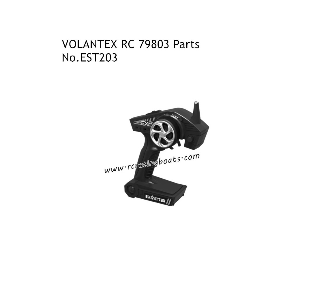 Volantexrc 798-3 ATOMIC SR85 RC Boat Parts Transmitter EST203