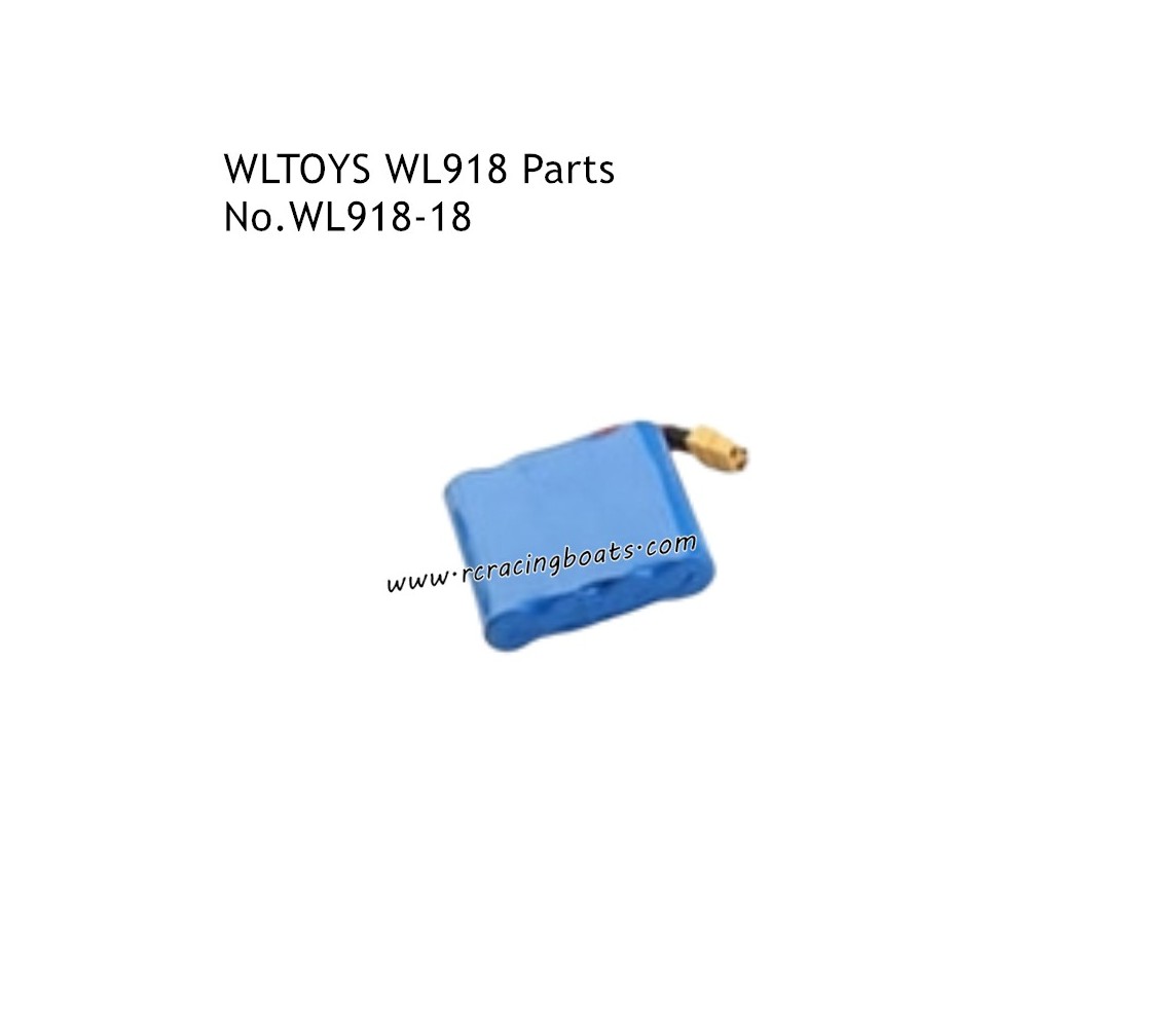 WLTOYS WL918 Parts 7.4V 3000mAh Battery WL918-18