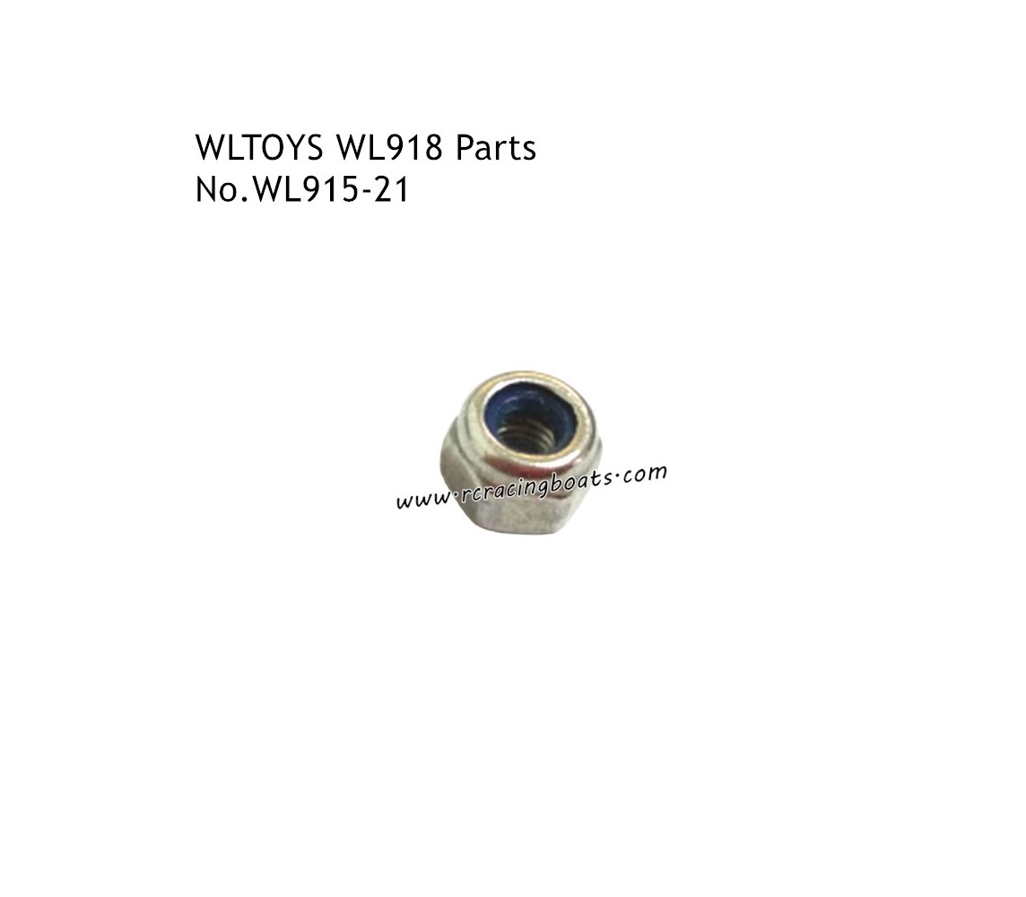 WLTOYS WL918 RC Boat Parts M4 Lock Nut WL915-21