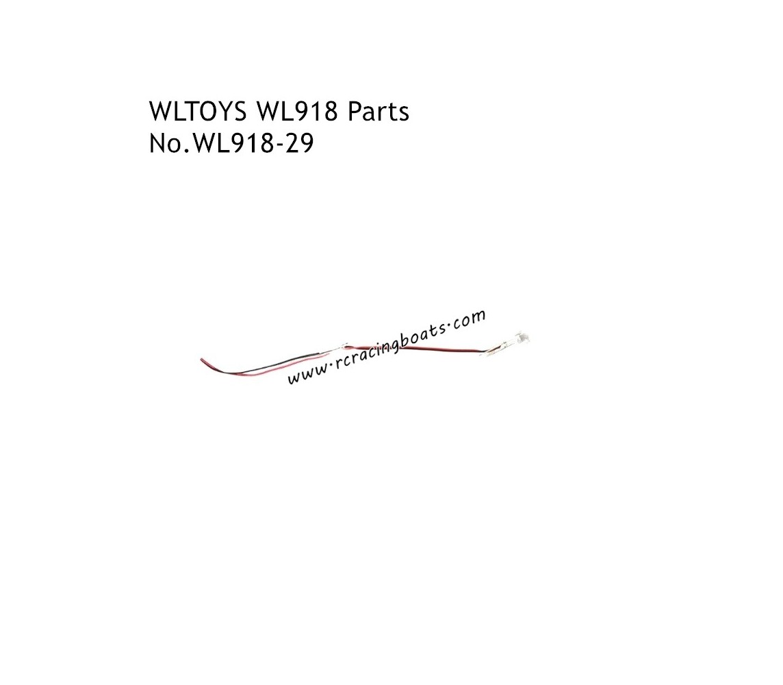 WLTOYS WL918 Parts Front Light Wire WL918-29