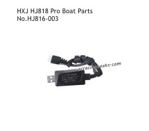 HONGXUNJIE HJ818 Pro Remote Control Boat Parts Charger HJ816-003