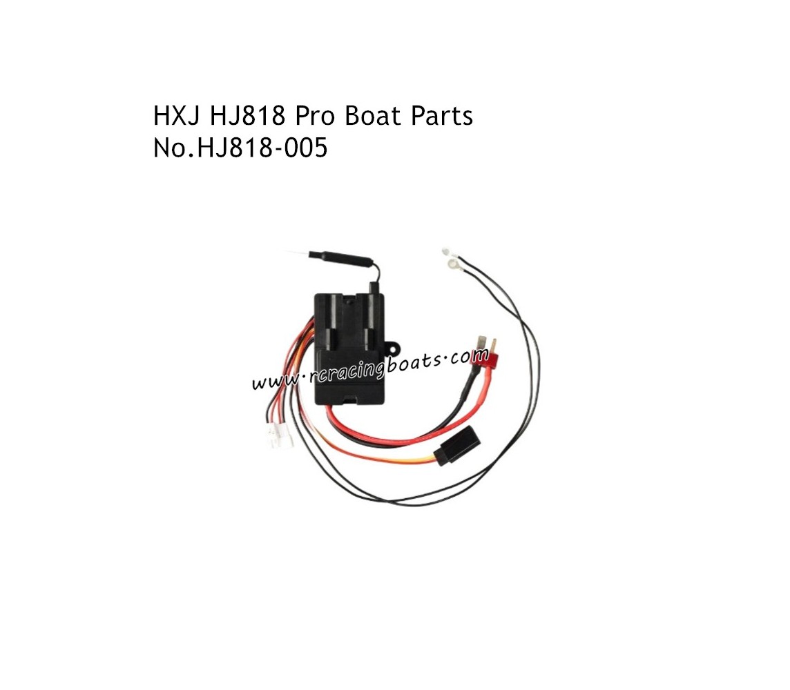 HONGXUNJIE HJ818 Pro Remote Control Boat Parts Receiver Box HJ818-005