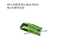 HONGXUNJIE HJ818 Pro Remote Control Boat Parts Boat Cover Green HJ818-025