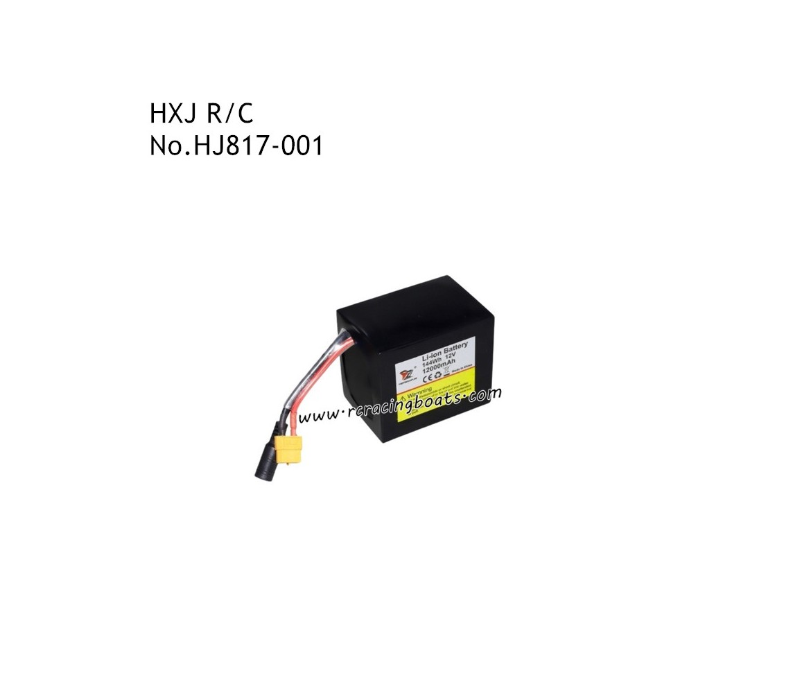 HXJ HJ817 Parts 12V 12000mAh Battery HJ817-001