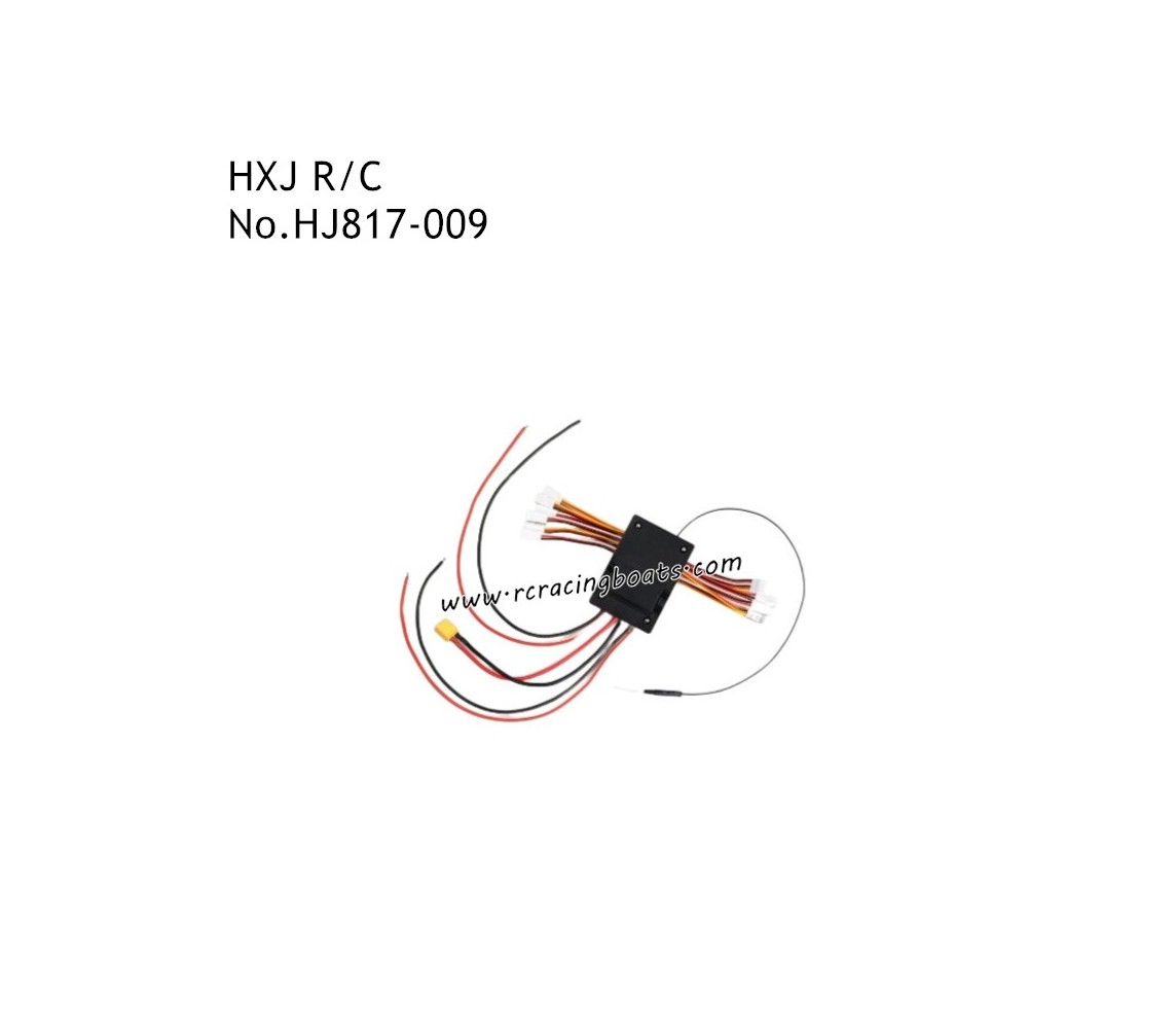 HXJ HJ817 RC Boat Parts Receiver Board HJ817-009