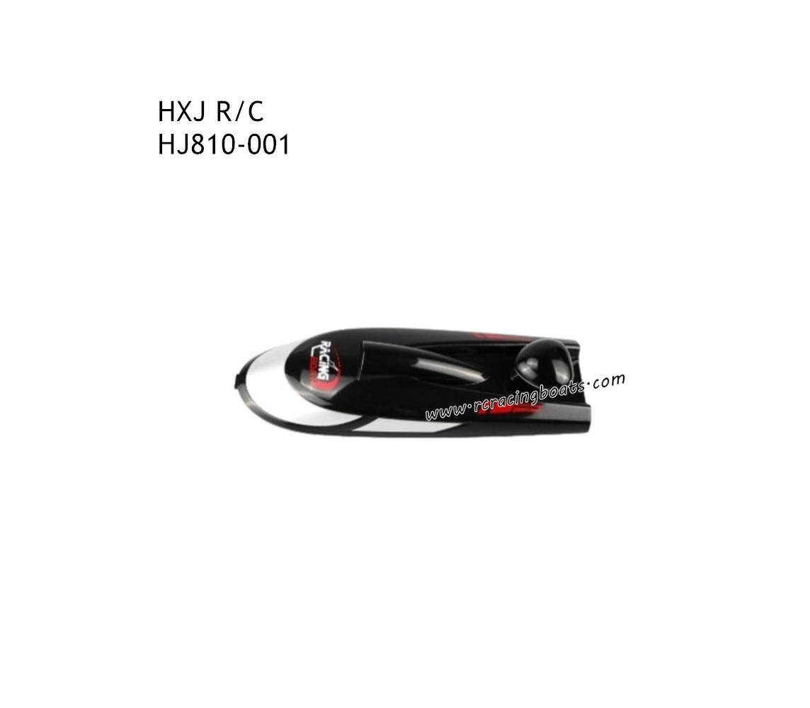 HONGXUNJIE HJ810 Parts Upper Cover Assembly Red HJ810-001