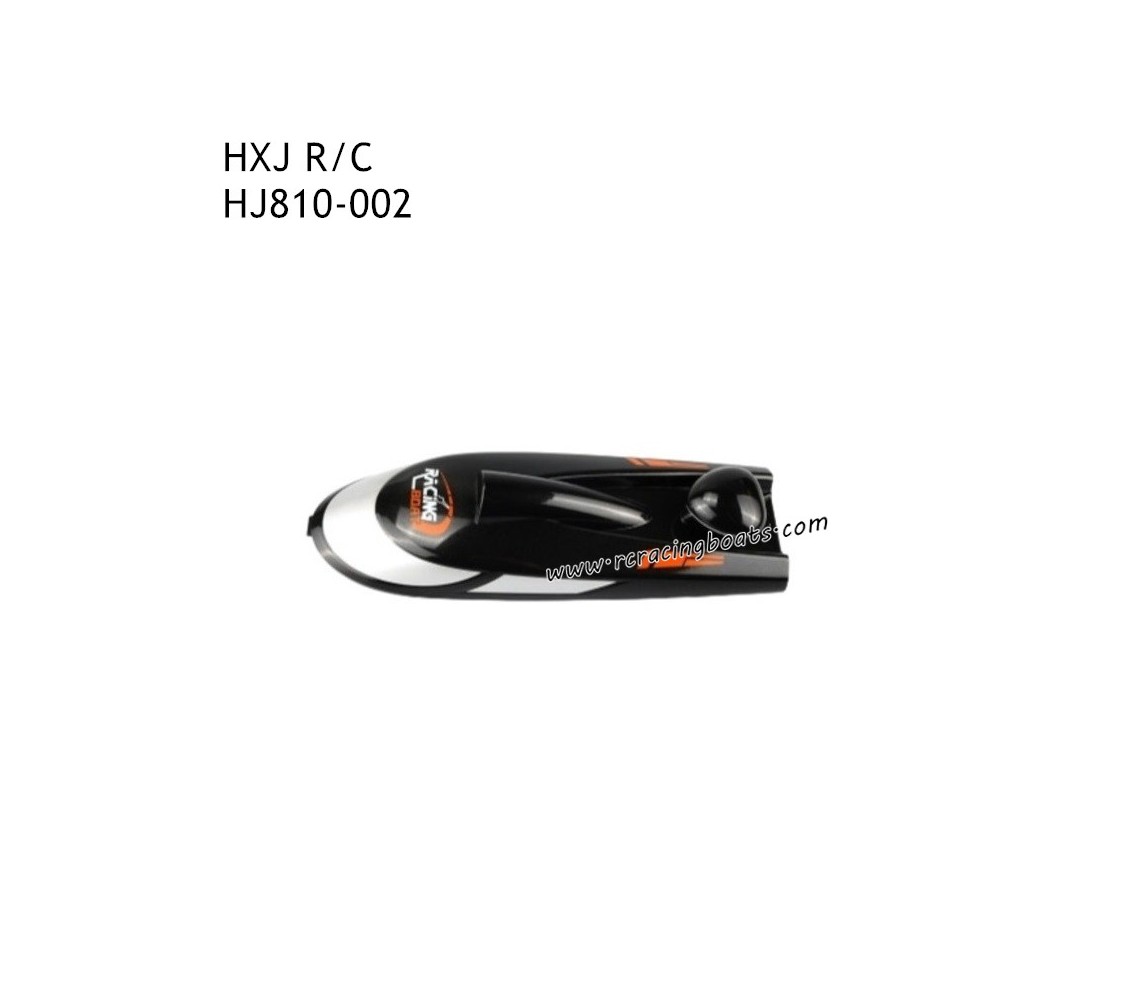 HONGXUNJIE HJ810 Parts Upper Cover Assembly Black HJ810-002