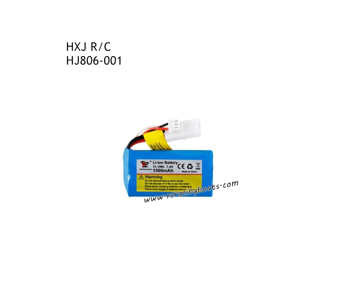 HONGXUNJIE HJ810 Parts 7.4V Li-ion 2000mAh Battery HJ806-001