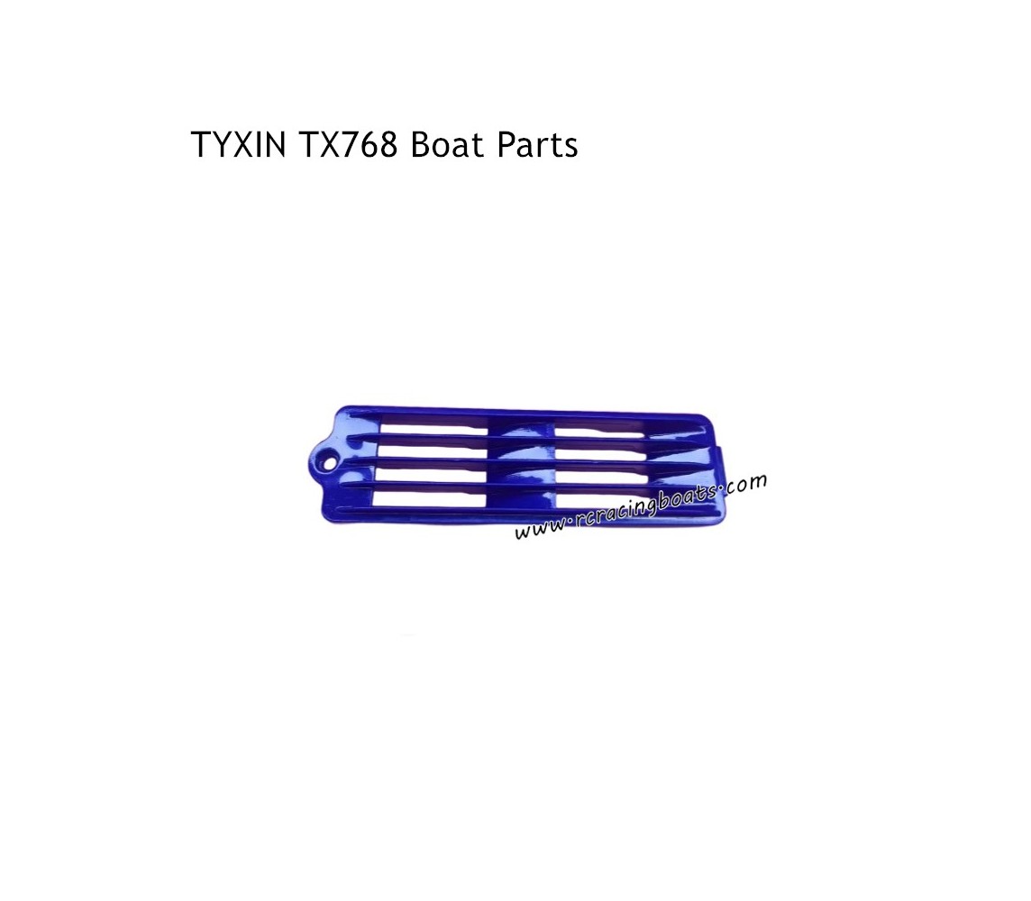 TYXIN TX768 High Speed RC Boat Parts Water Inlet Baffle Blue