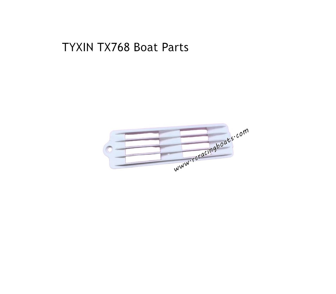 TYXIN TX768 High Speed RC Boat Parts Water Inlet Baffle White