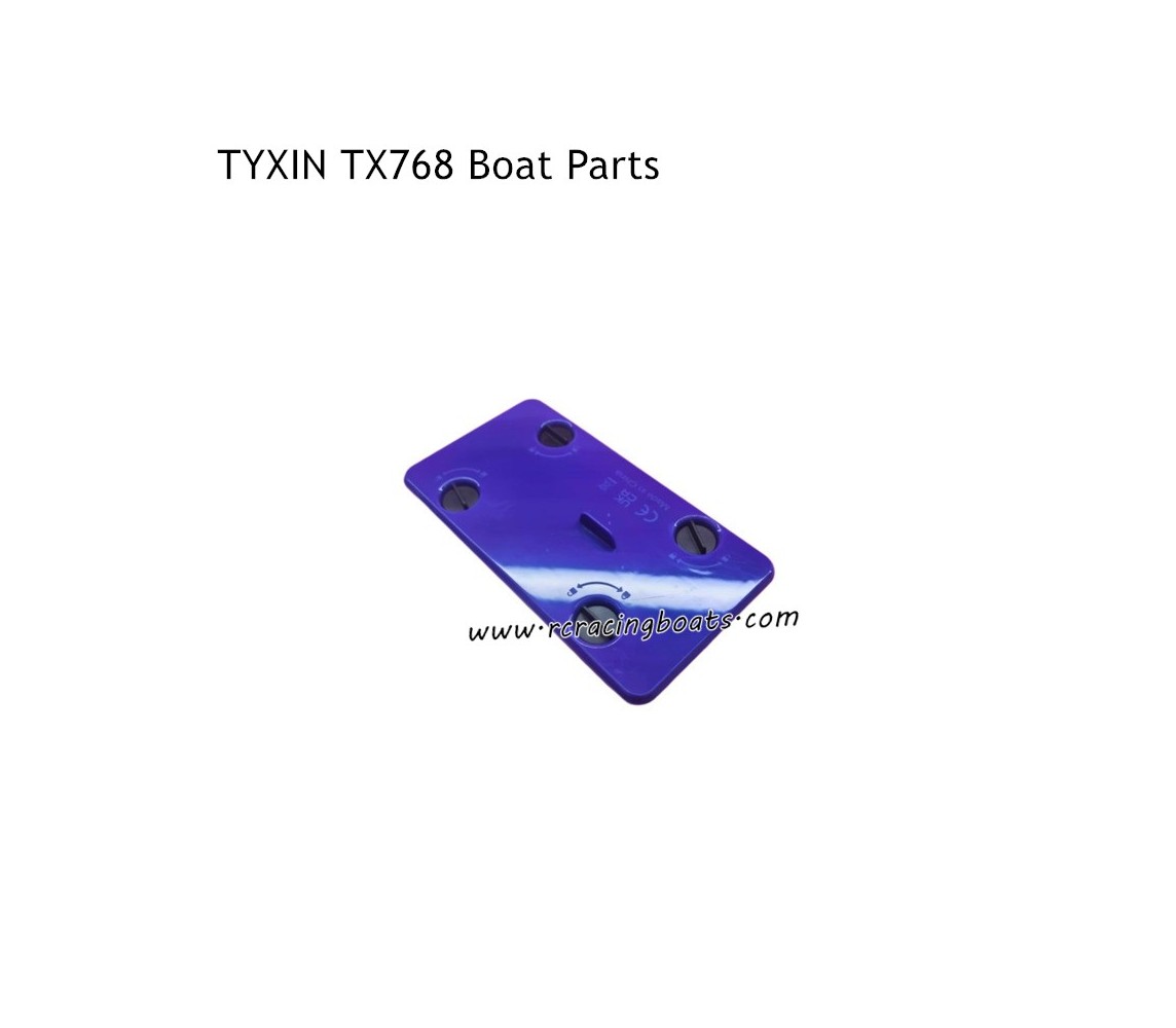 TYXIN TX768 High Speed RC Boat Parts Inside Cover Blue
