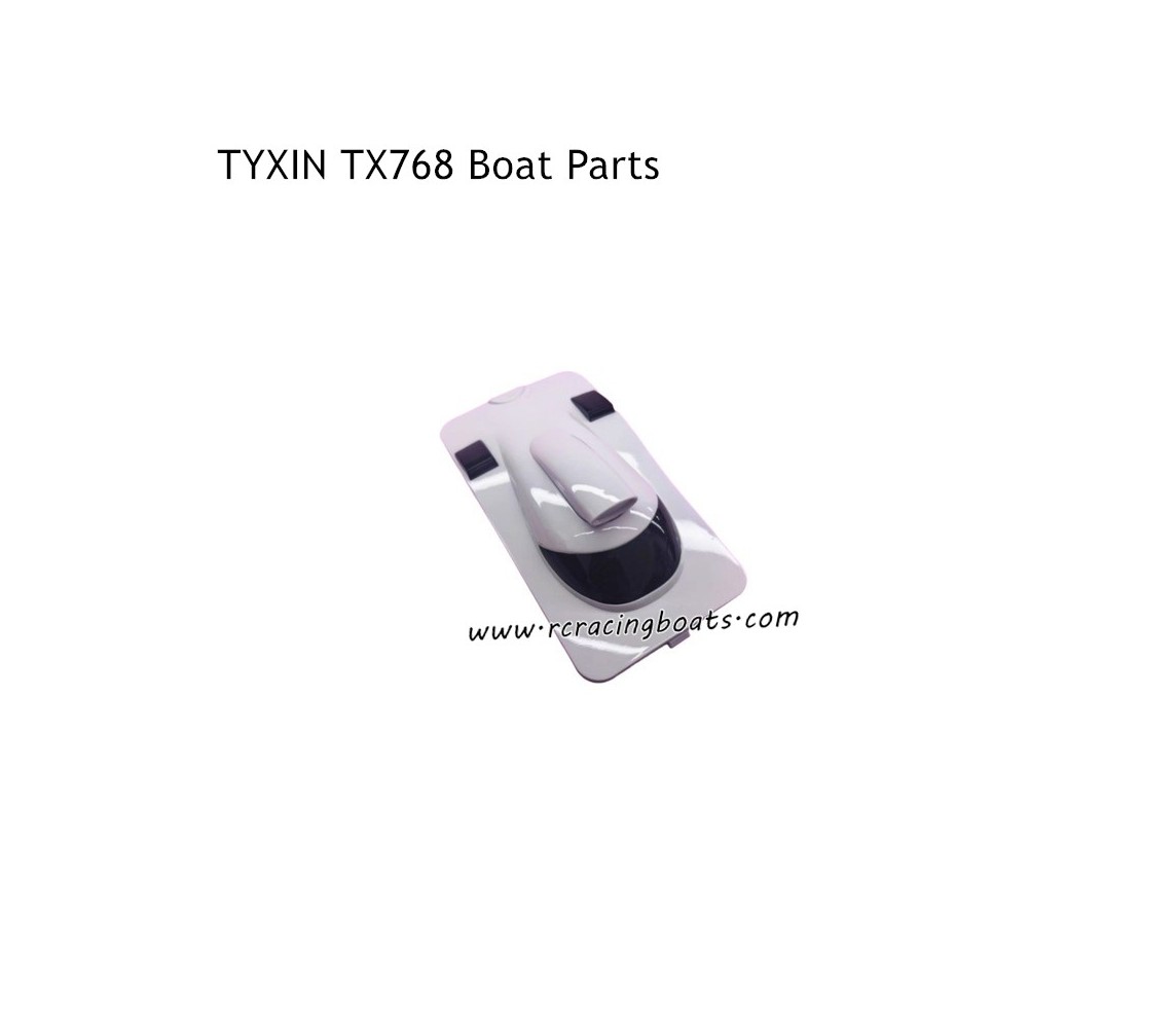 TYXIN TX768 High Speed RC Boat Parts Boat Upper Cover White