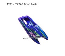 TYXIN TX768 High Speed RC Boat Parts Boat Cover Assembly Blue