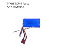 TYXIN TX749 Brushless RC Boat Parts 7.4V 1500mAh Battery
