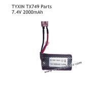 TYXIN TX749 Brushless RC Boat Parts 7.4V 2000mAh Battery Set