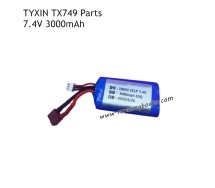 TYXIN TX749 Brushless RC Boat Parts 7.4V 3000mAh Battery Set
