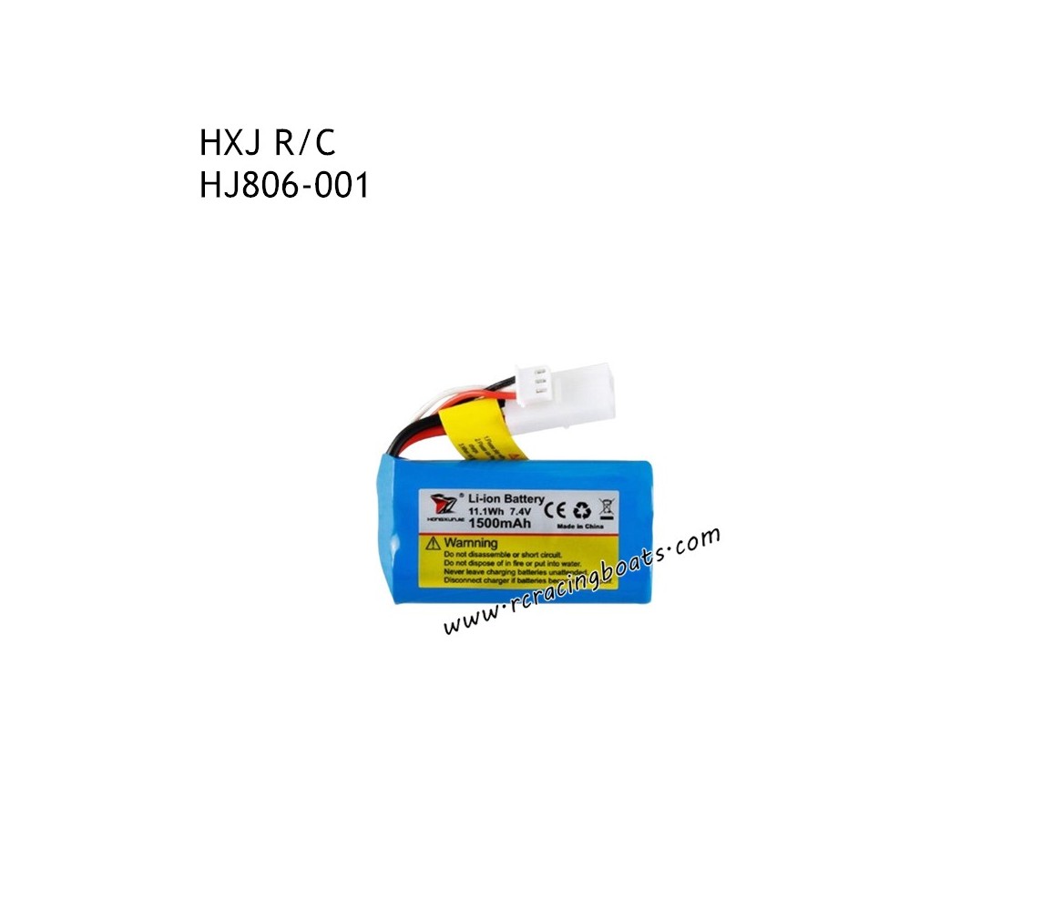 HXJ HJ806 Parts 7.4V 2000mAh Battery HJ806-001