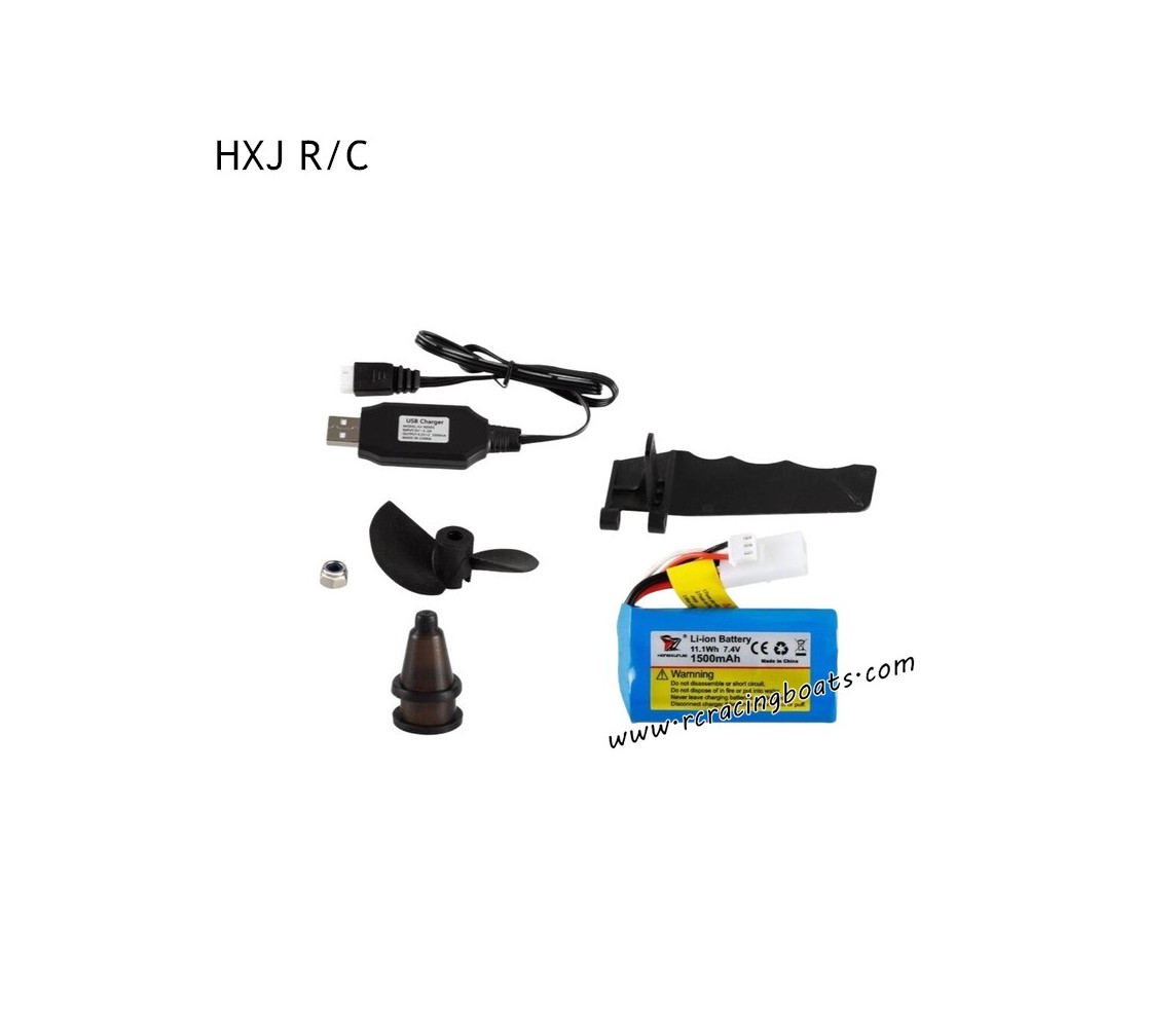 HXJ HJ806 Remote Control Boat Parts Boat Assembly