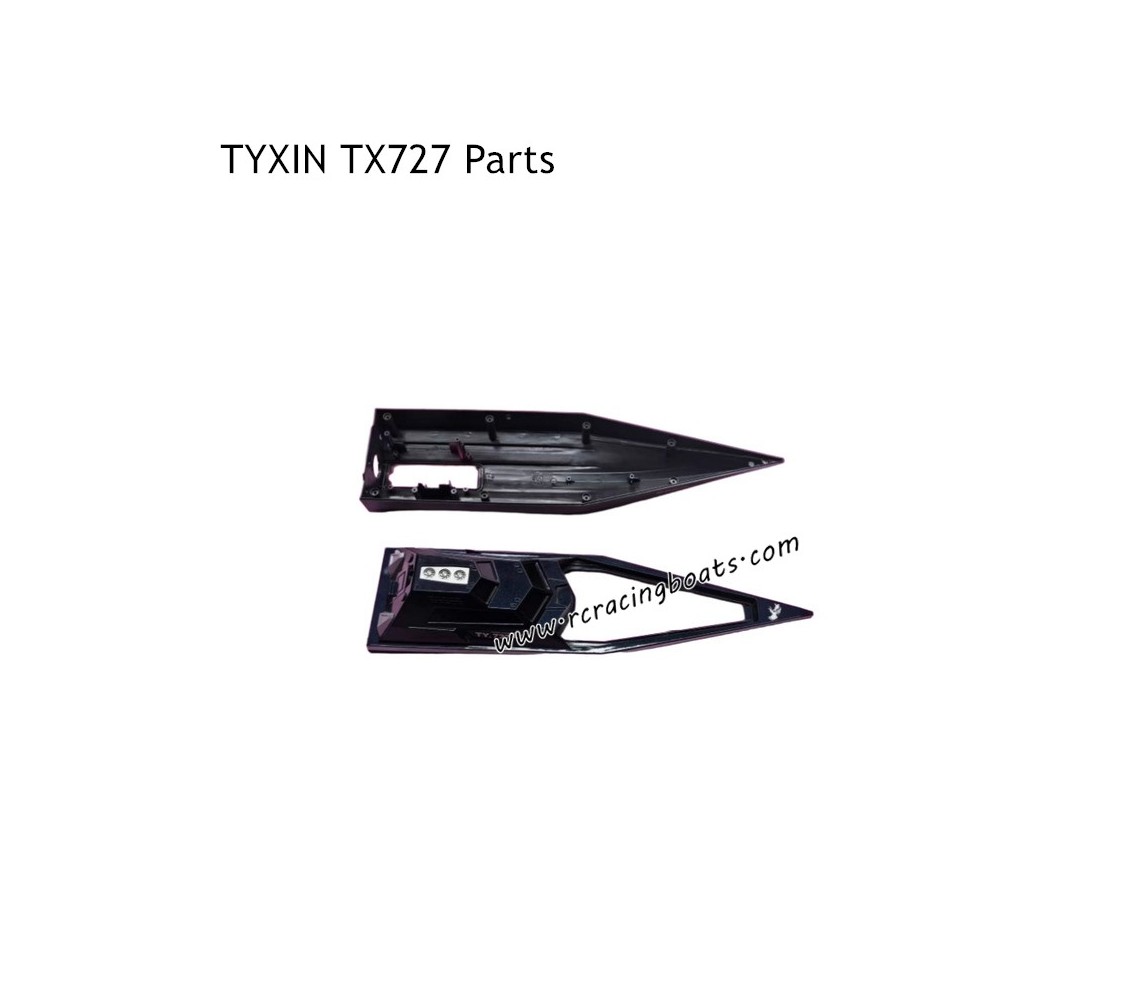 TYXIN TX727 RC Boat Parts Boat Assembly Black