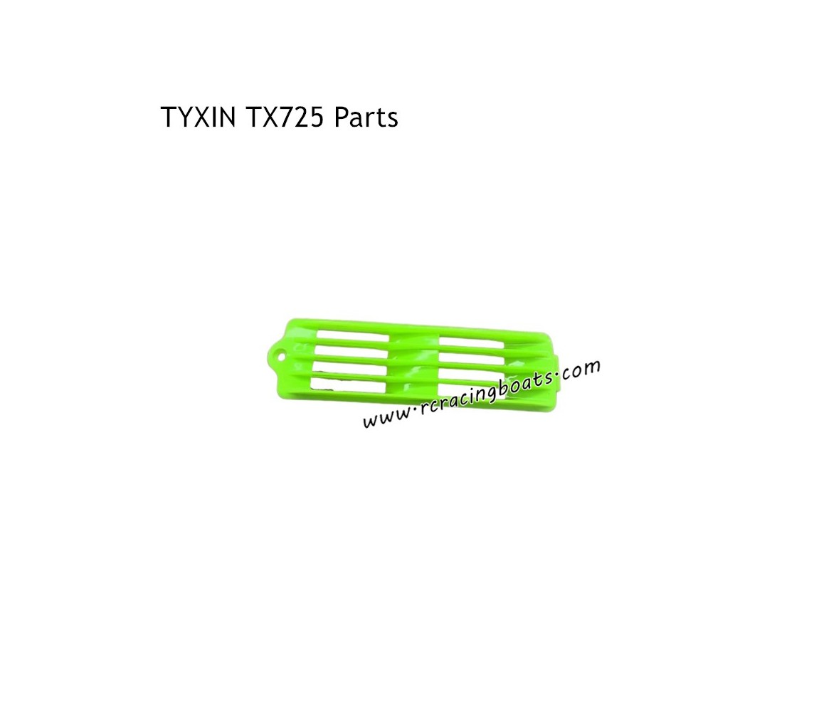 TYXIN TX725 RC Boat Parts Water Inlet Baffle Green