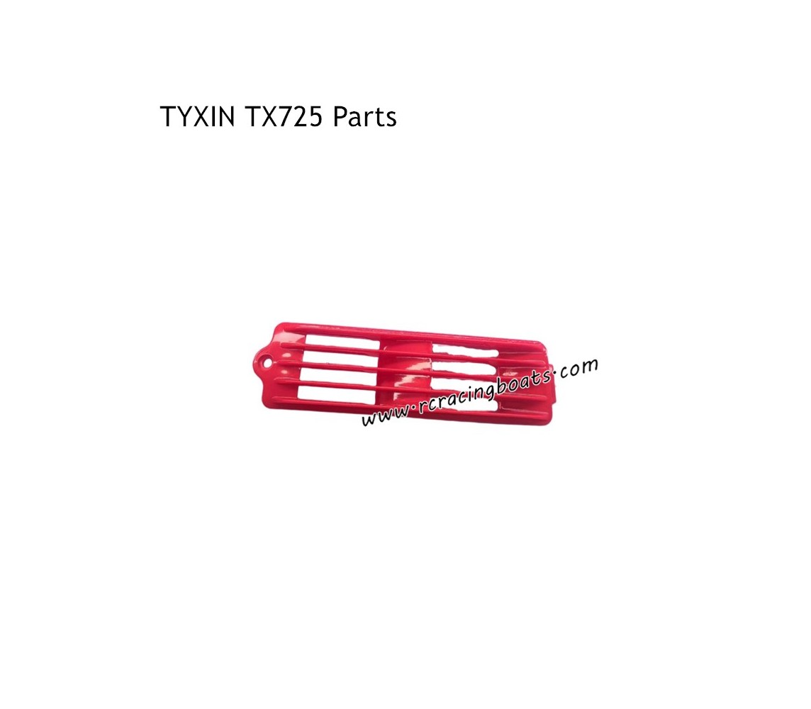 TYXIN TX725 RC Boat Parts Water Inlet Baffle Red