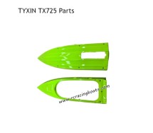 TYXIN TX725 RC Boat Parts Boat Assembly Green