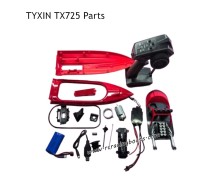 TYXIN TX725 RC Boat Parts Whole Boat Assembly Red