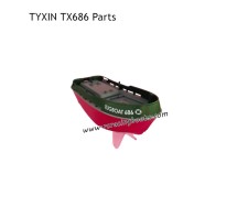 TYXIN TX686 RC Boat Parts Boat Shell Green