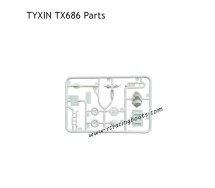 TYXIN TX686 RC Boat Parts Decorative Accessories White