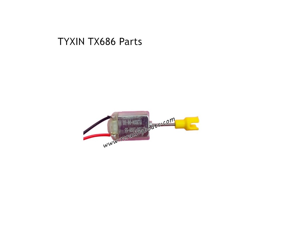 TYXIN TX686 High Speed RC Boat Parts Motor with Drive Shaft