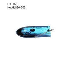 HXJ HJ820 VANDER RC Boat Parts Top Cover Blue HJ820-003