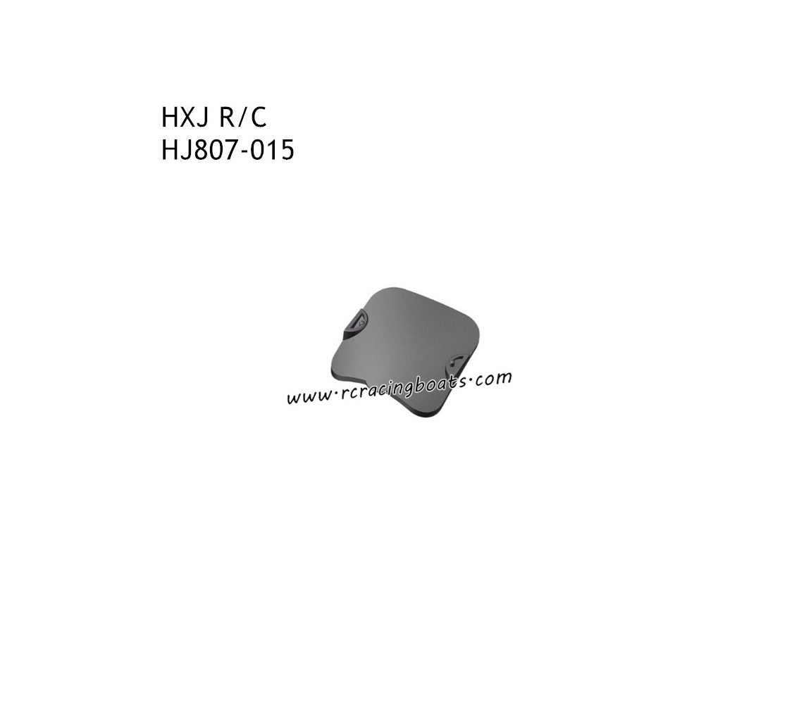 HONGXUNJIE HJ807 RC Boat Parts Battery Cover Black HJ807-014