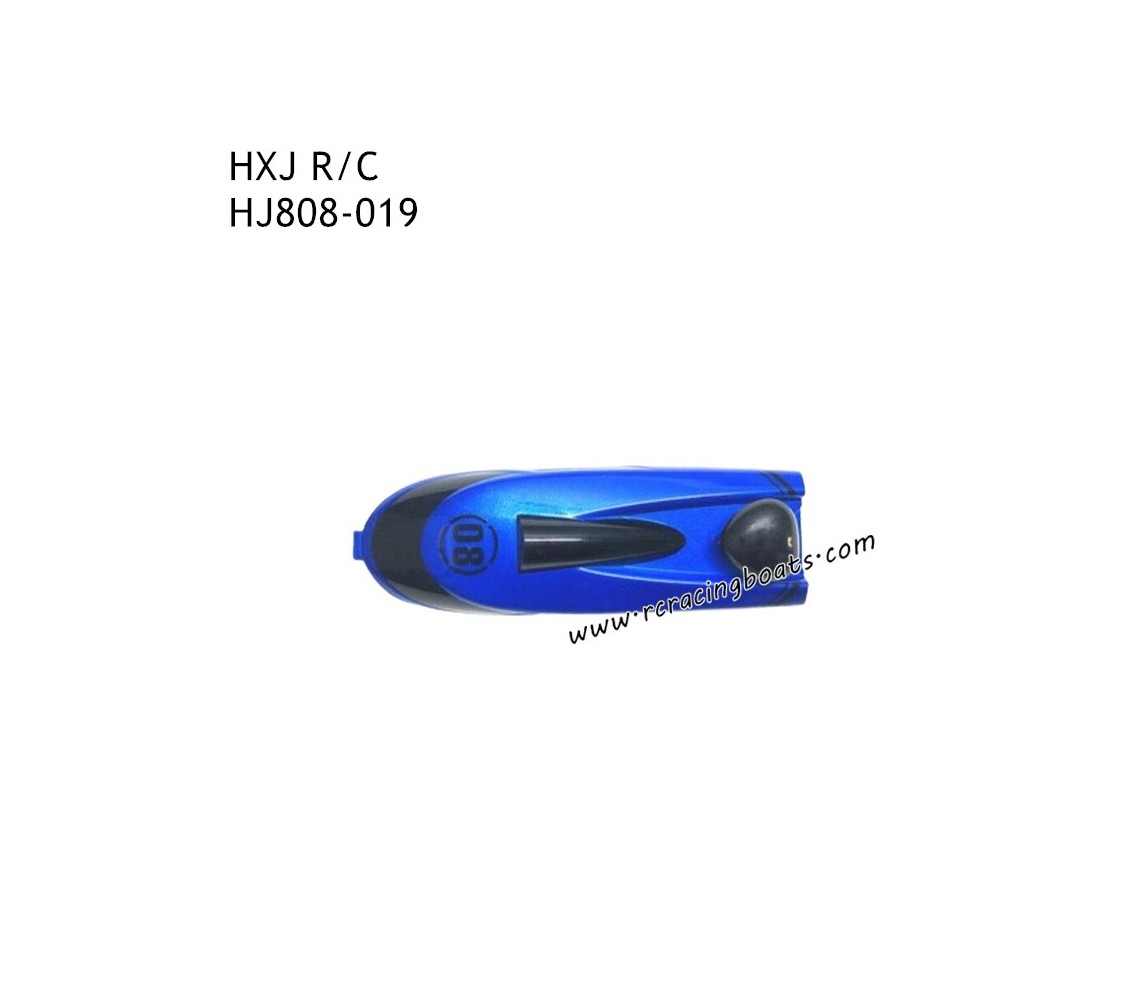 HXJ HJ808 RC Boat Parts Top Cover Blue HJ808-018