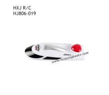 HXJ HJ809 High Speed Boat Parts Upper Cover Assembly Red HJ806-019