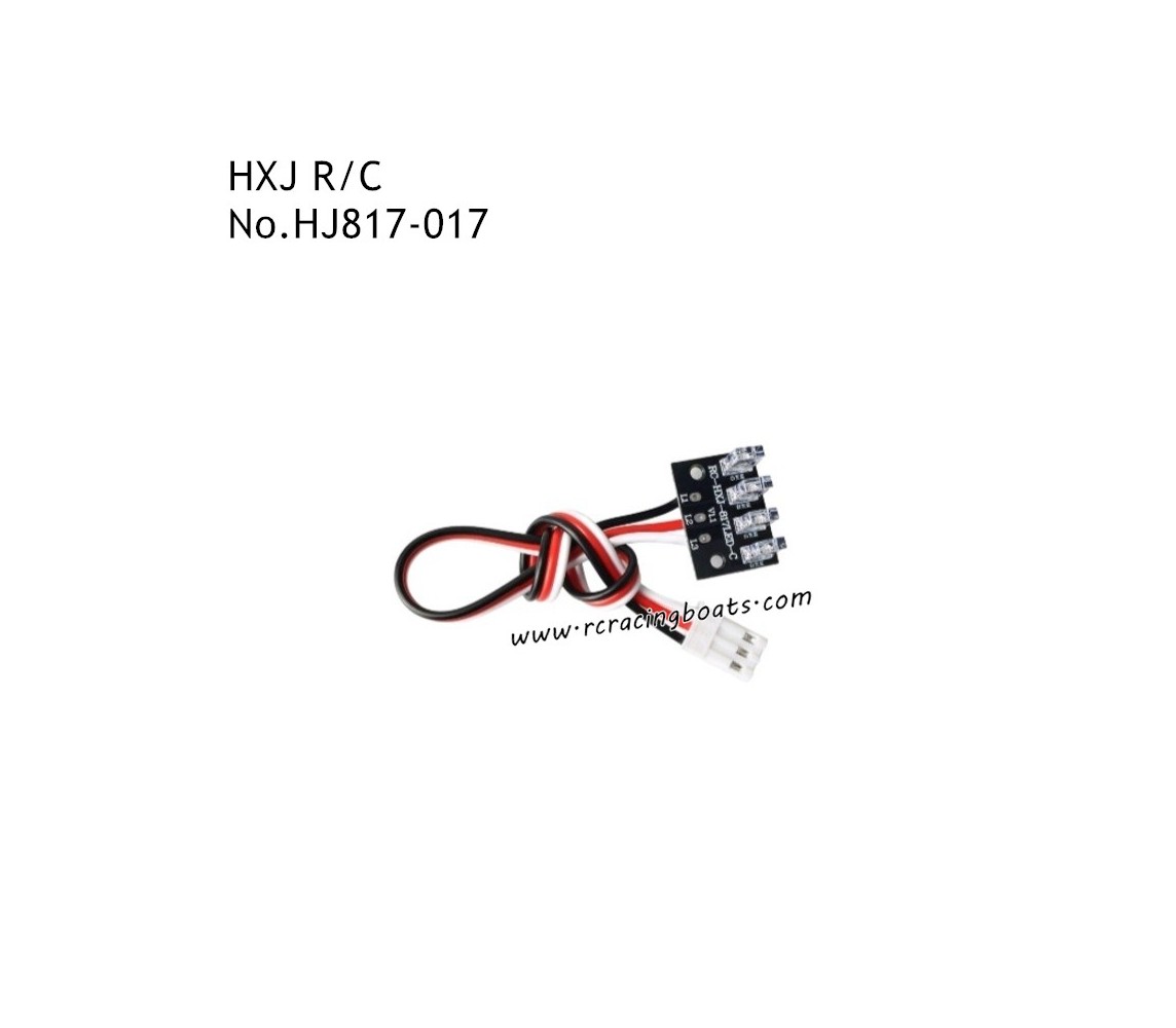 HXJ HJ817 RC Boat Parts Power Indicator Board HJ817-017